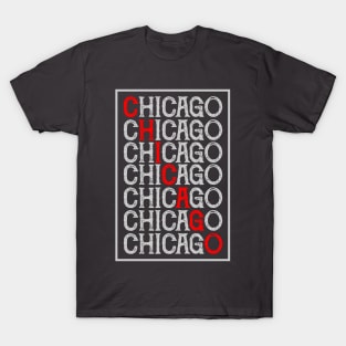 Chicago Typography T-Shirt